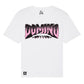 Domino Superpower T-paita, Valkoinen / Vaalean punainen printti