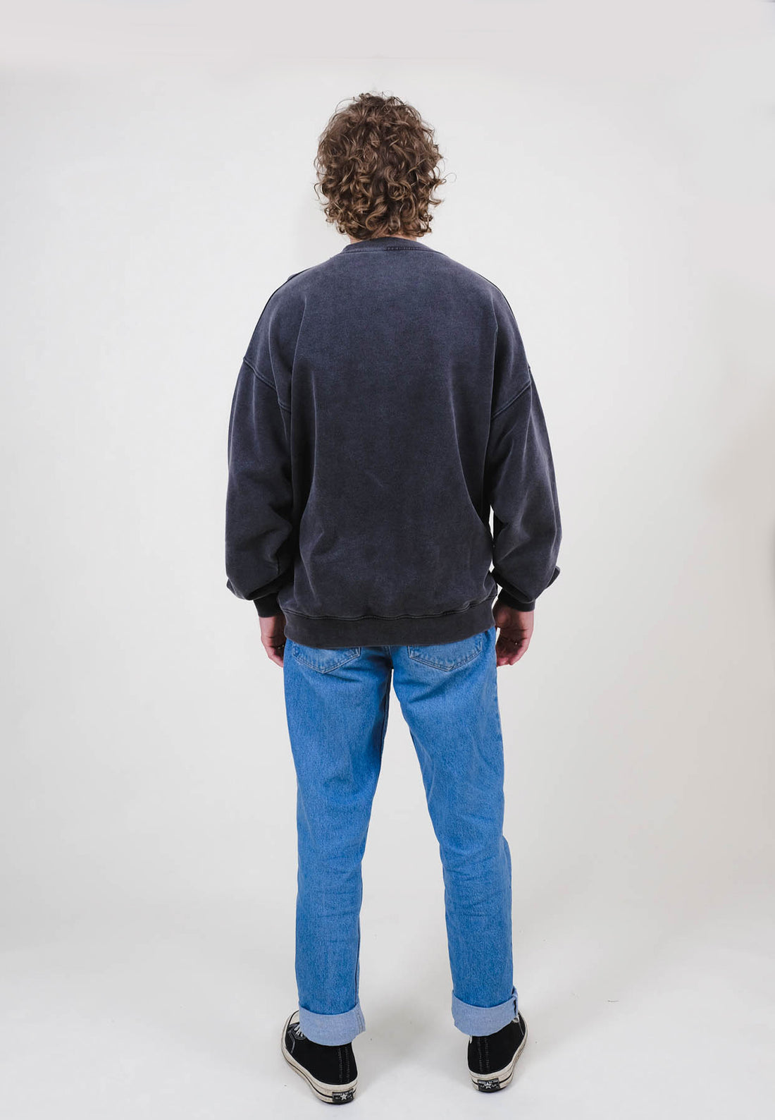 62°121 Crewneck, Acid Grey