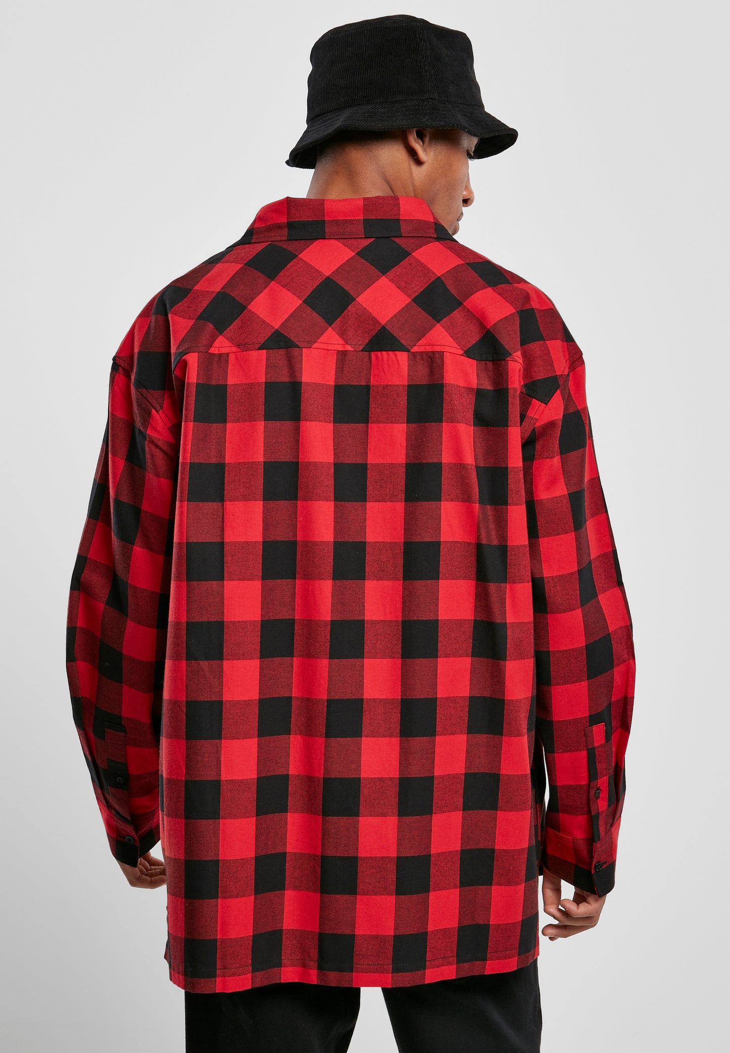 Southpole Check Flannel Shirt, Red