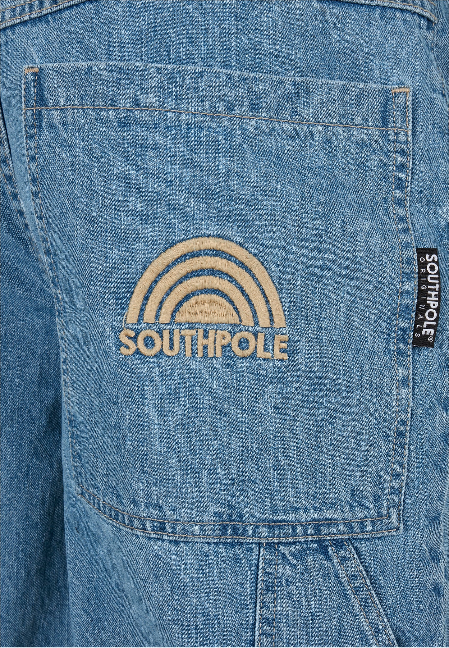 Southpole Embroidery Denim, Retro Midblue