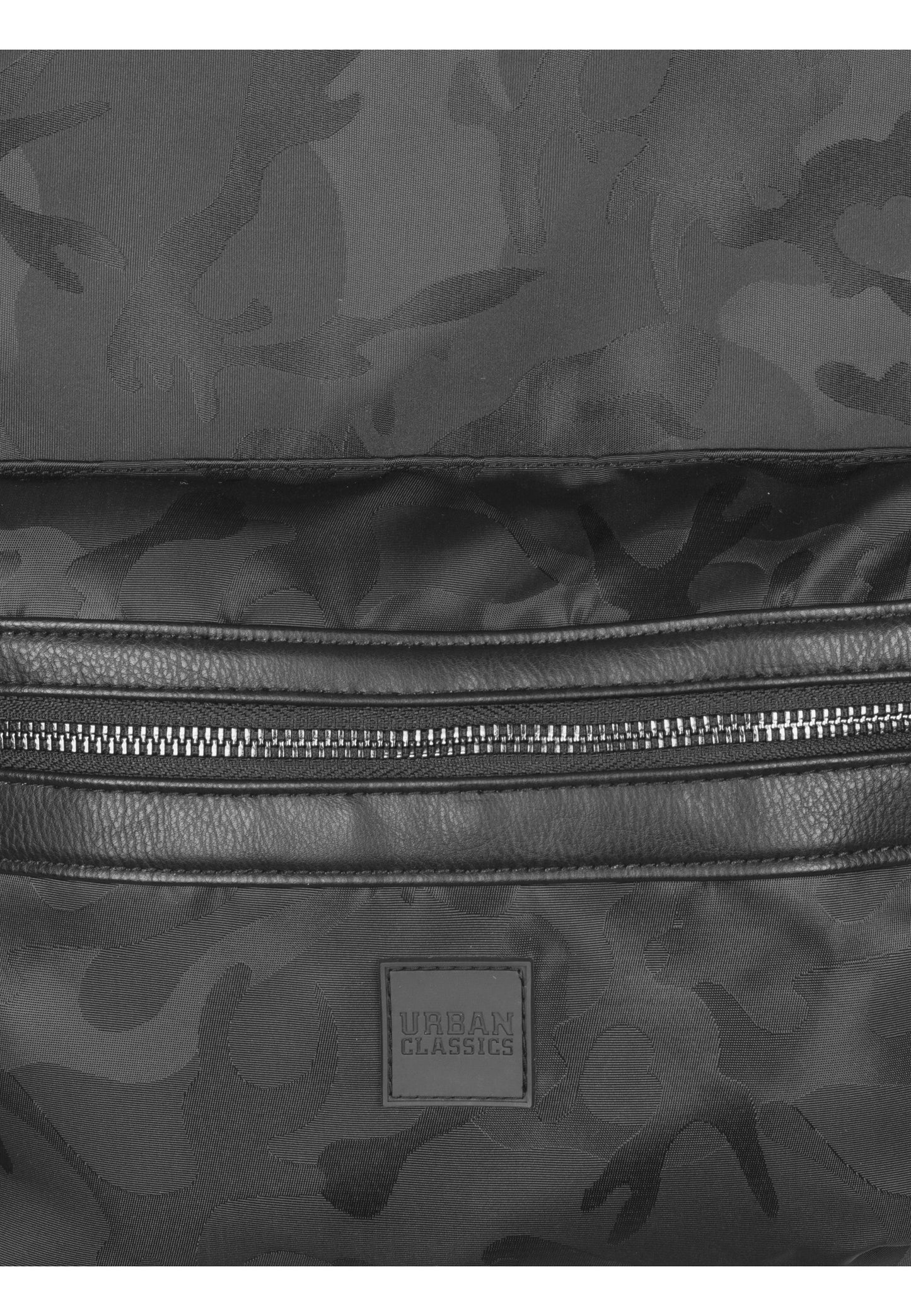 Camo Jacquard Backpack, Black