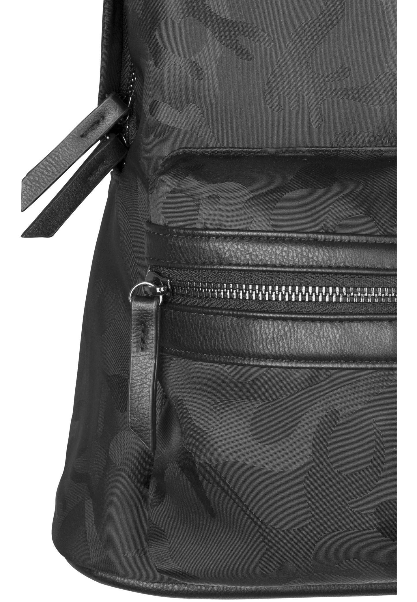Camo Jacquard Backpack, Black