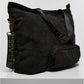 Corduroy Tote Bag, Black