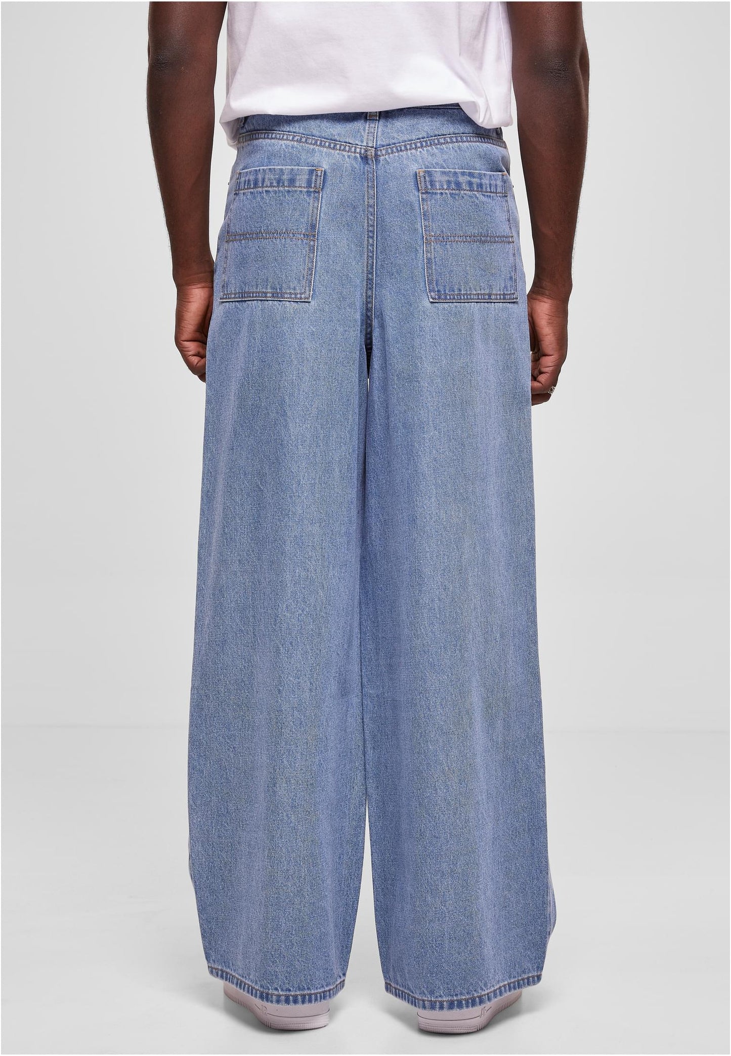 90's Loose Jeans, Light Blue