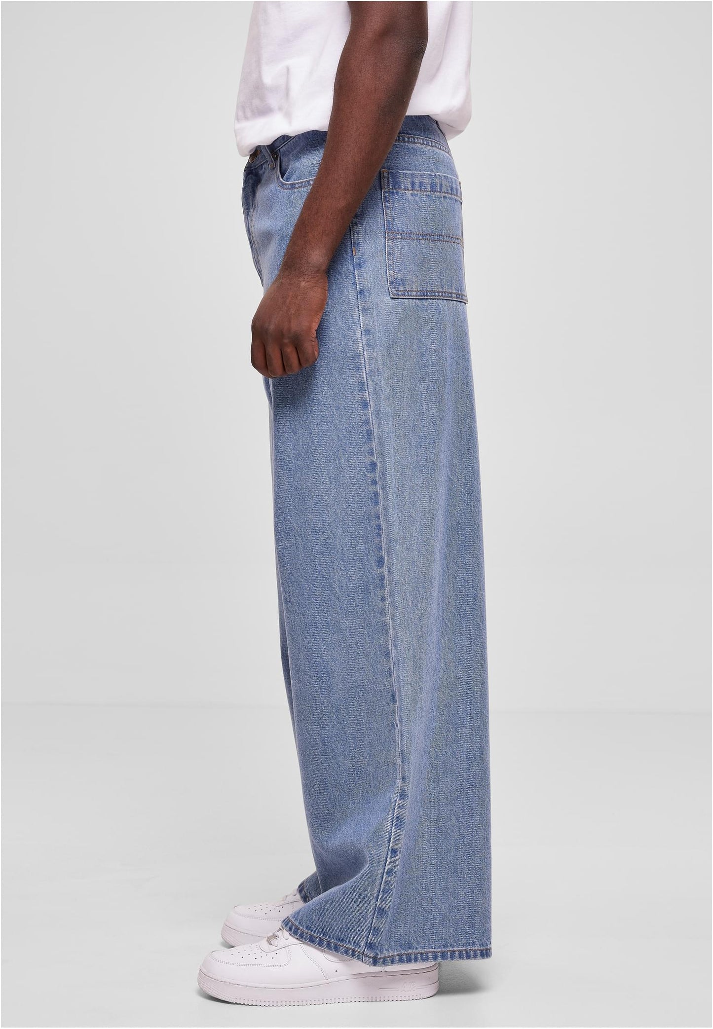 90's Loose Jeans, Light Blue