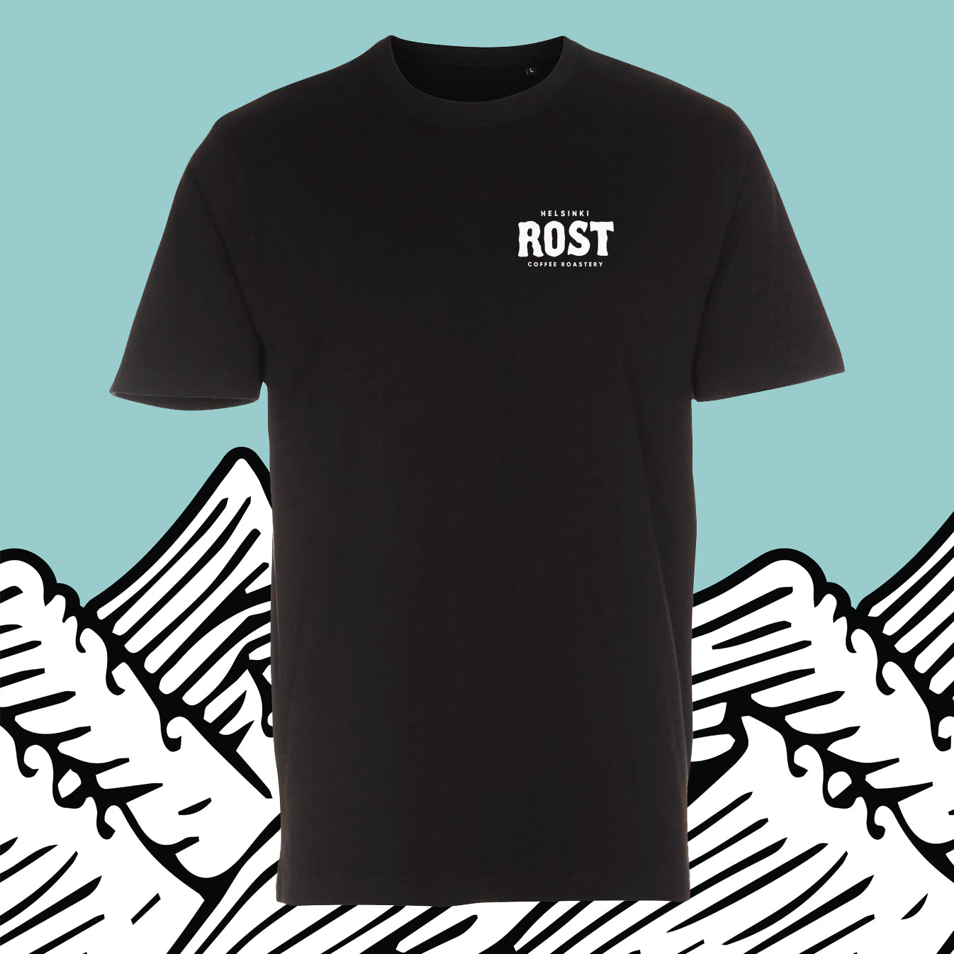 ROST ARTISAN T-paita, Musta