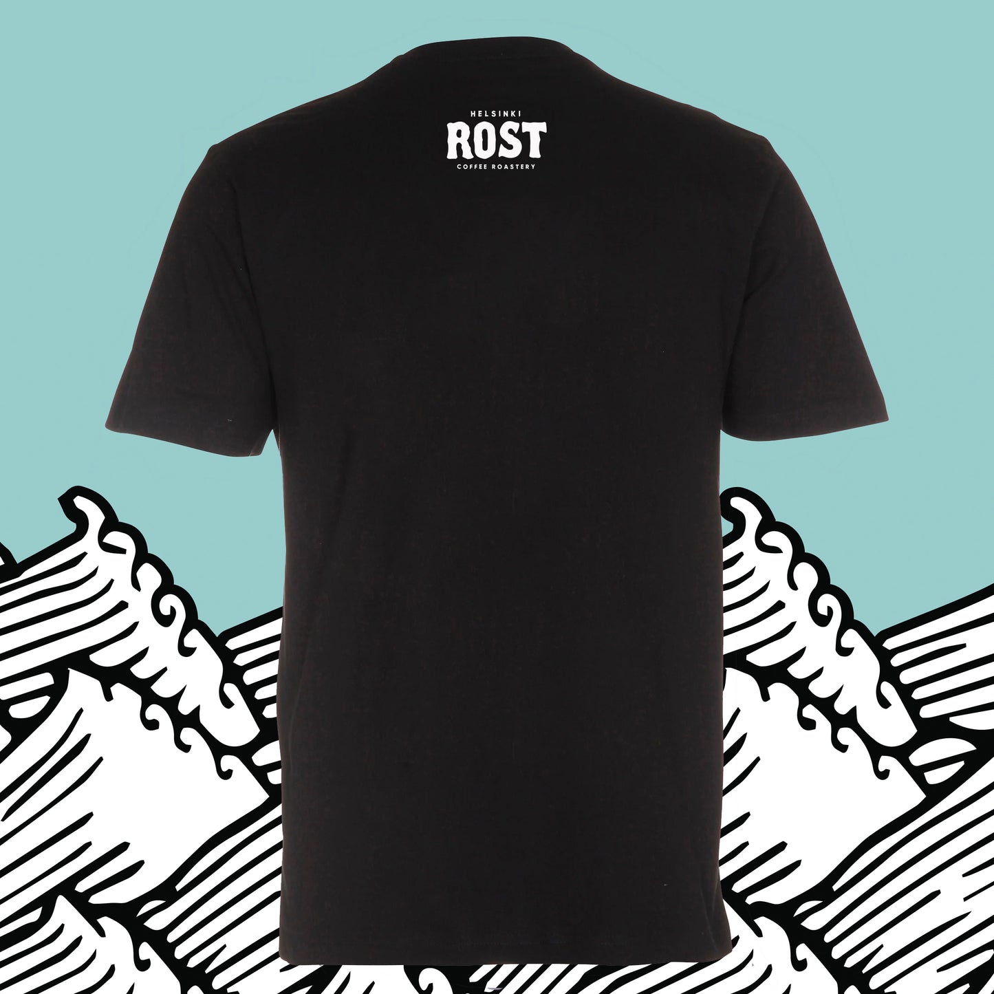 ROST REPEAT T-paita, Musta