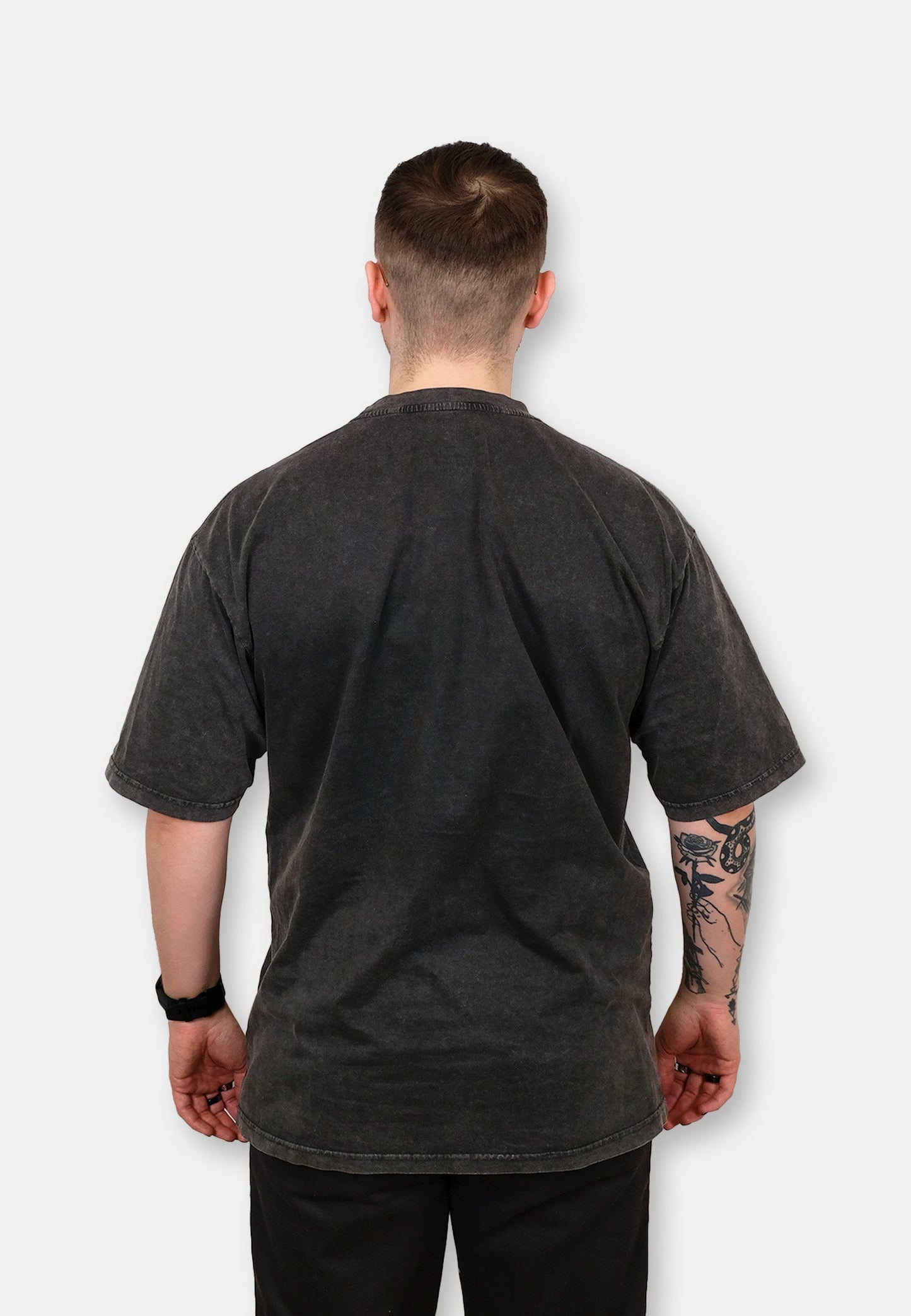 63°110 T-shirt, Acid Black