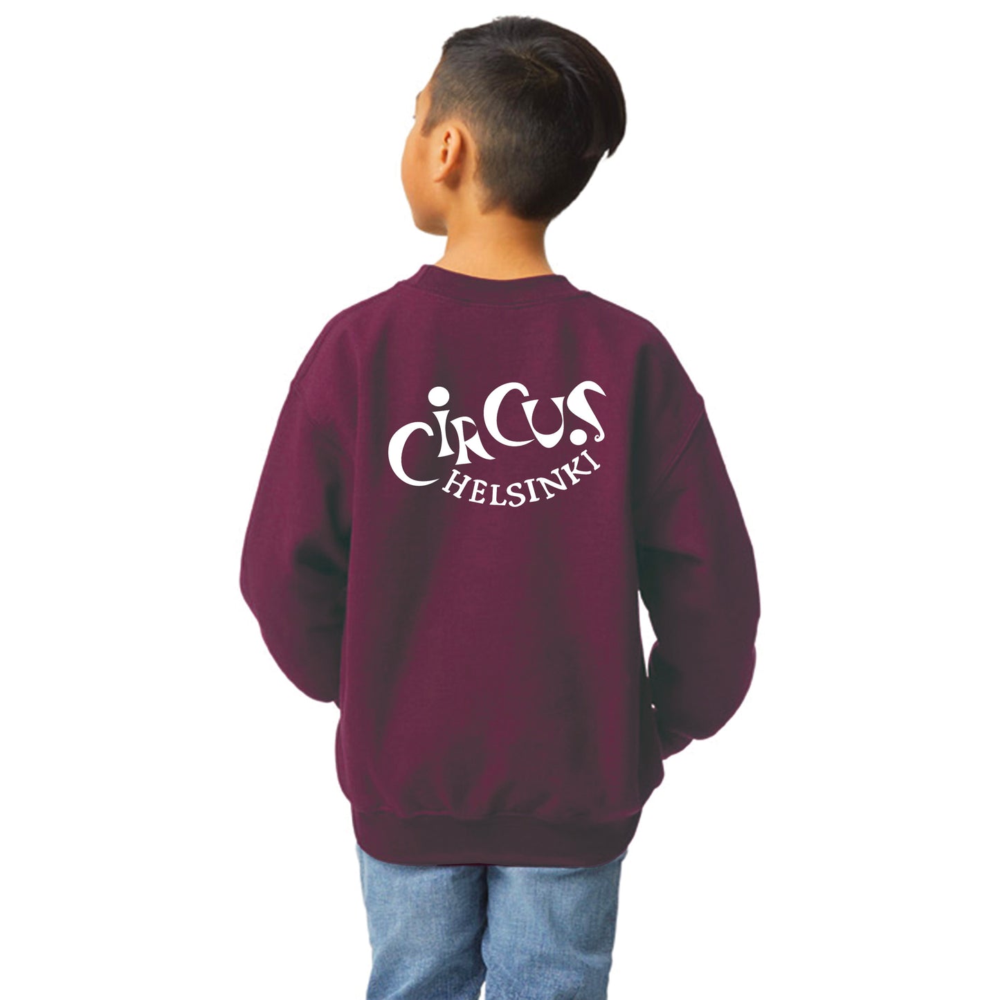 Circus Helsinki Kids Sweater, Maroon