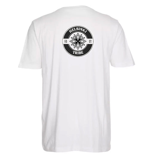 Helsinki Tribe Kaksipuolinen T-paita, White