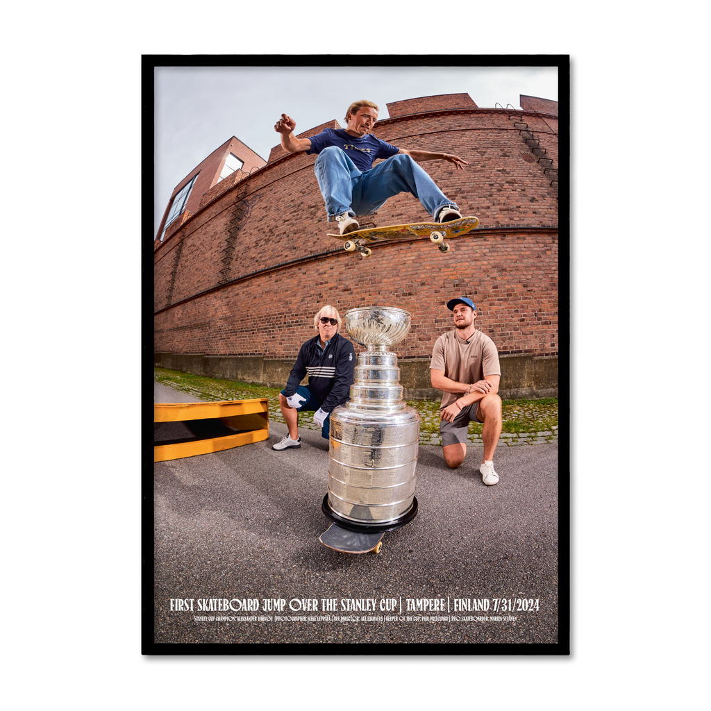 Ollie over Stanley Cup