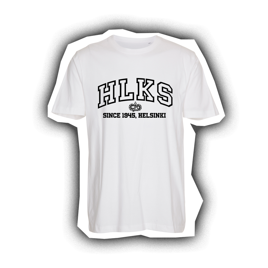 HLKS t-paita, White