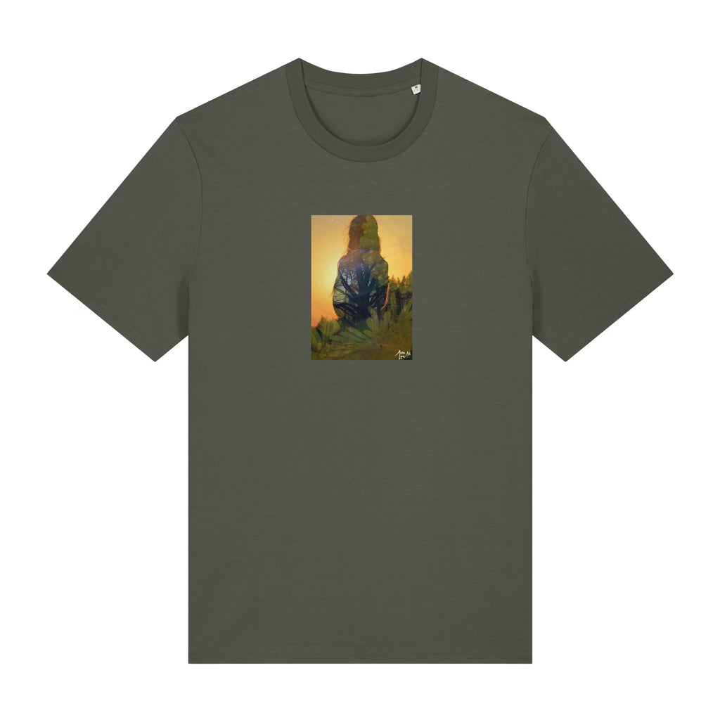 HSP unisex t-paita, khaki