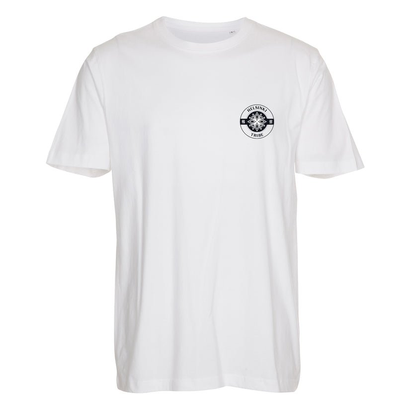 Helsinki Tribe Kaksipuolinen T-paita, White