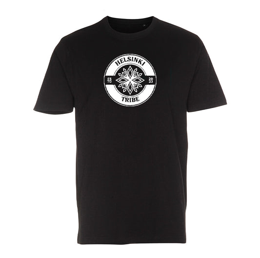 Helsinki Tribe Isolla Logolla T-paita, Black