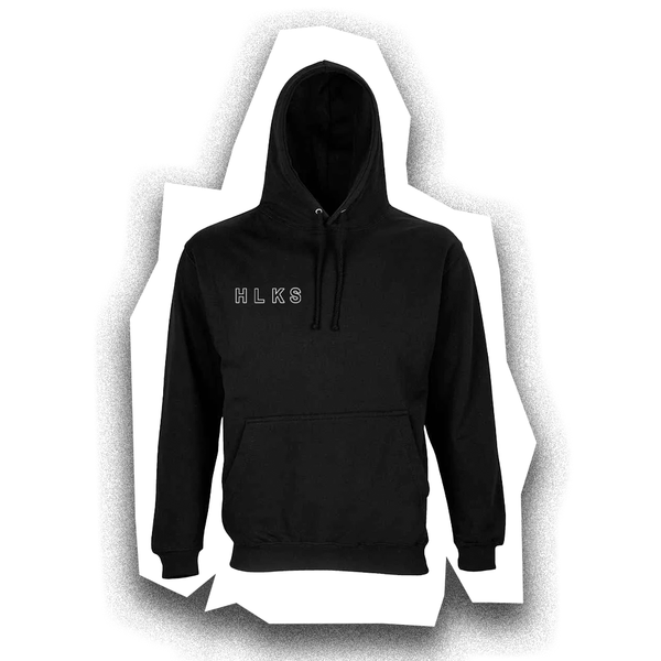 HLKS Brodeerattu huppari, Black