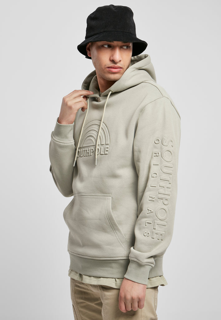 Southpole 3D Print Hoody, Teagreen