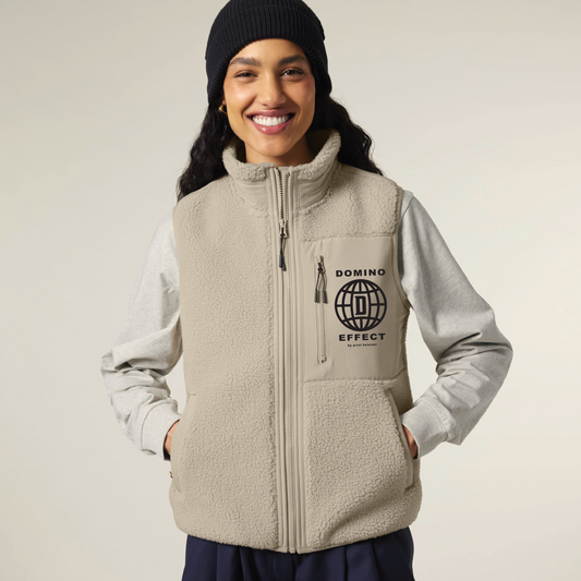 D WORLD Sherpa Vest, Sand