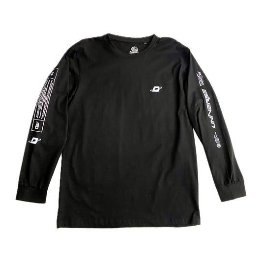 UNIVERSE Long sleeve shirt, Black