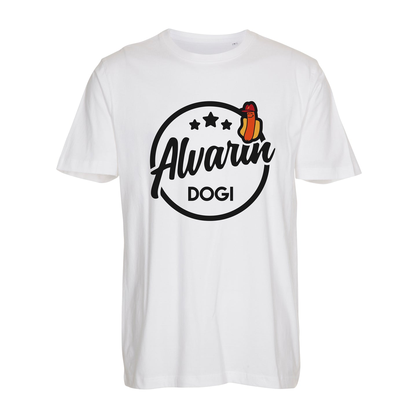 Alvarin Dogi "LOGO" T-paita Valkoinen
