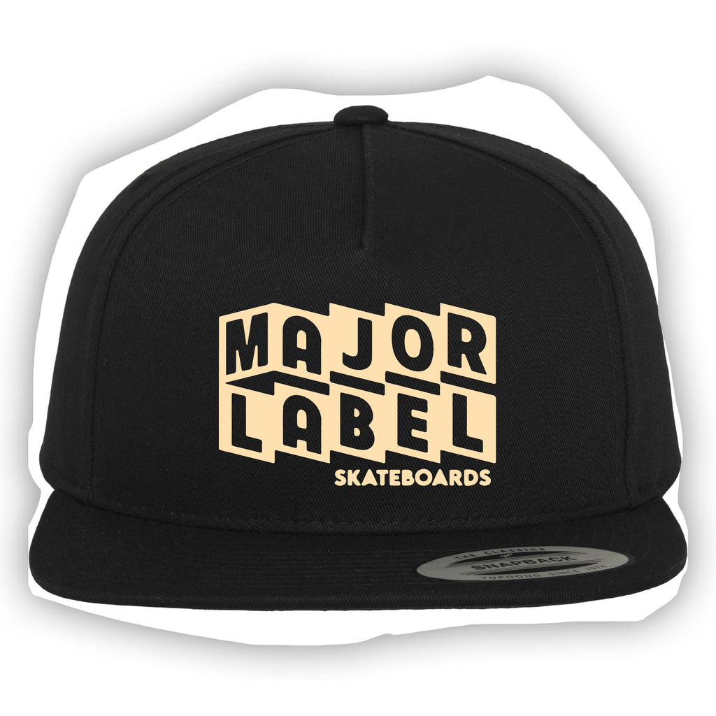 Major Logo Snapback, Keltainen