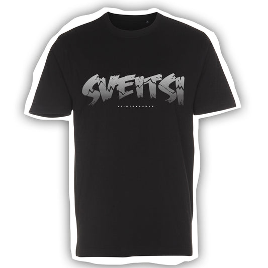 Sveitsin Hiihtokeskus T-paita, Musta