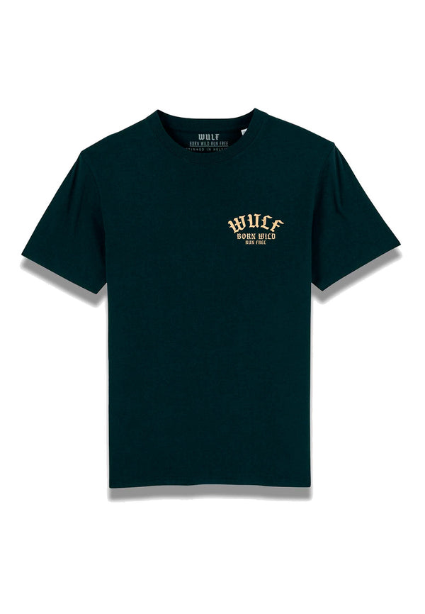 Black Rose Wulf T-paita, Black