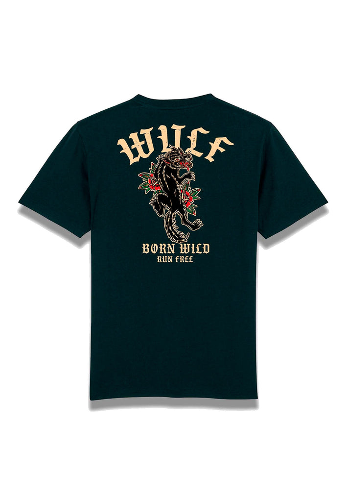 Black Rose Wulf T-paita, Black