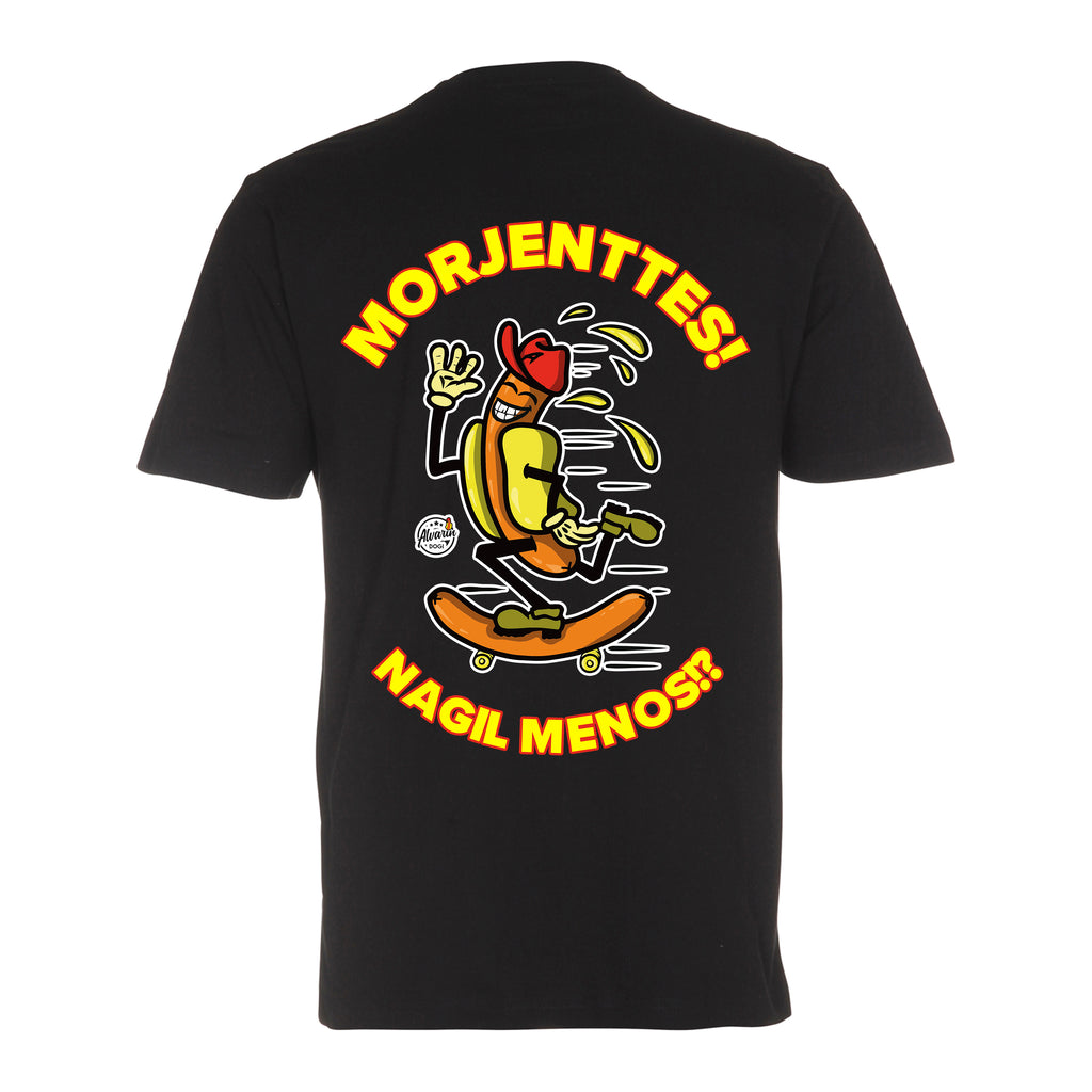 Alvarin Dogi "nagil menos" T-paita Musta